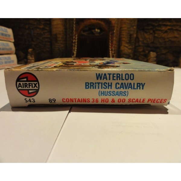 AIRFIX BLUE BOX WATERLOO BRITISH CAVALRY TYPE 3