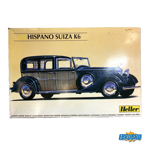 Boîte et pièces pour Hispano Suiza K6 HELLER 80704