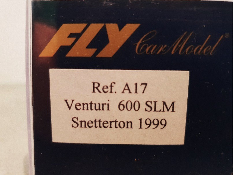 FLY A 17 VENTURI 600 SLM SNETTERTON 1999 TOM RAIDER