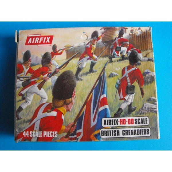 AIRFIX BLUE BOX BRITISH GRENADIERS AMERICAN WAR