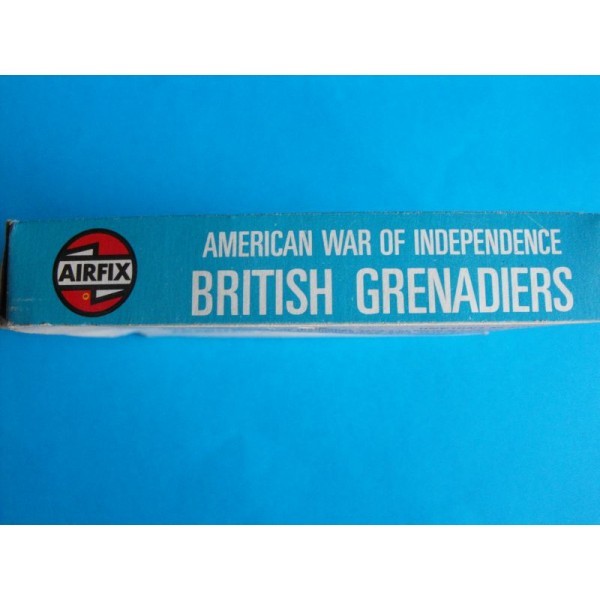 AIRFIX BLUE BOX BRITISH GRENADIERS AMERICAN WAR