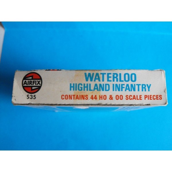 AIRFIX BLUE BOX WATERLOO HIGHLAND INFANTRY