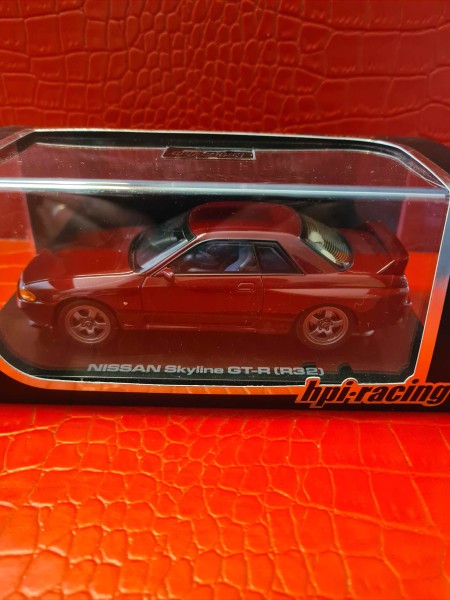 NISSAN SKYLINE GTR R32 RED PEARL MECANIC  HPI RACING REF 8503 