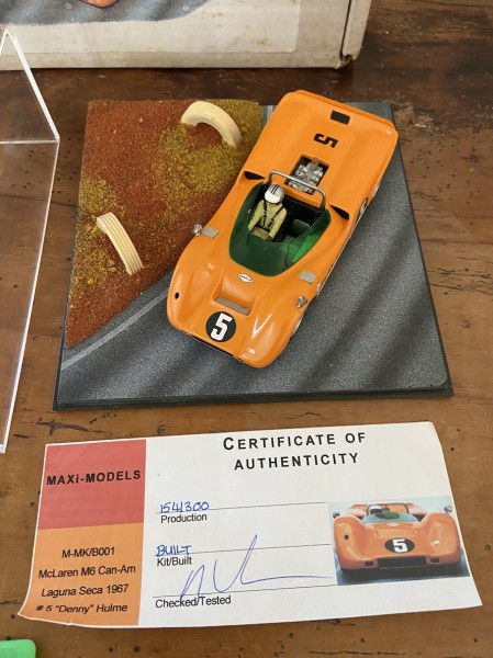 McLaren M6 Can-AM Laguna Seca MAXI MODELS MX-001.PP