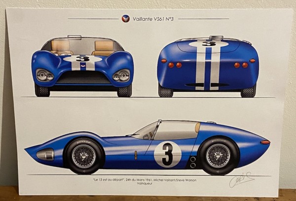 VAILLANTE VS61 N°3 BLEU PROTO SLOT KIT  PSK REF CB049