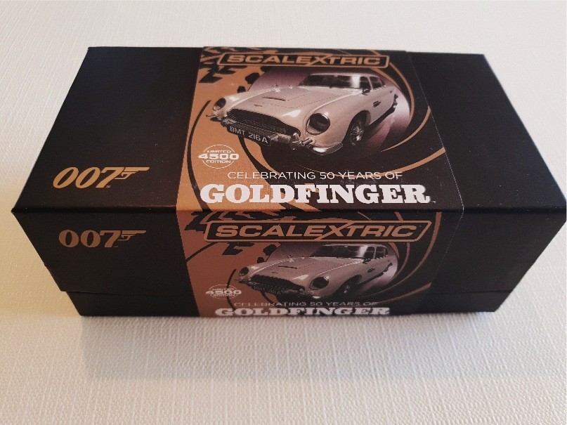 SCALEXTRIC C3664A goldfinger Edition limite Aston martin DB5