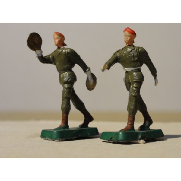 2 SOLDATS PARACHUTISTES MINI STARLUX