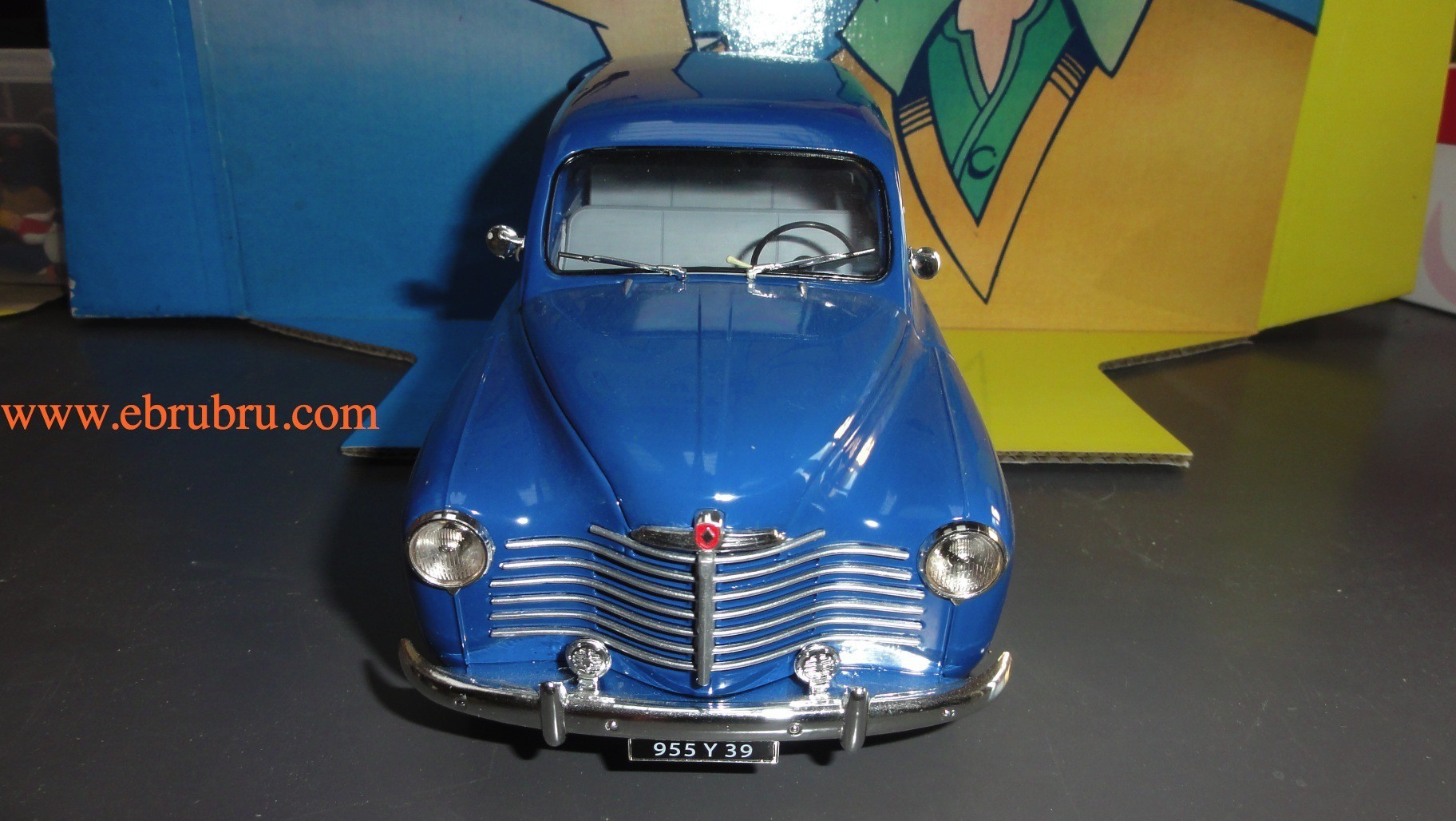 Renault Colorale Prairie 1953 bleu 