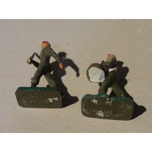 2 SOLDATS PARACHUTISTE MINI STARLUX