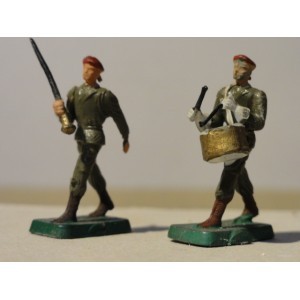 2 SOLDATS PARACHUTISTE MINI STARLUX