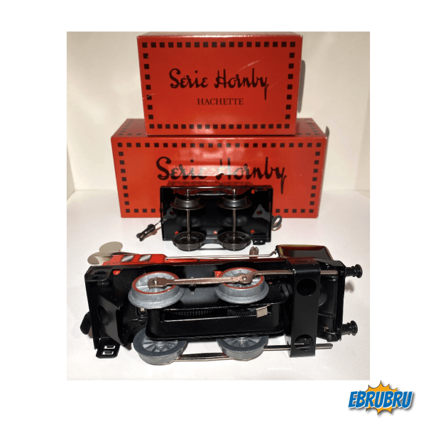 Locomotive et tender rouge HORNBY Hachette