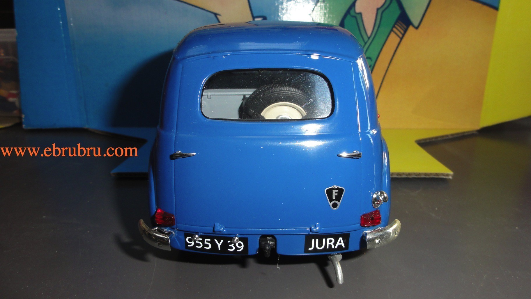 Renault Colorale Prairie 1953 bleu 