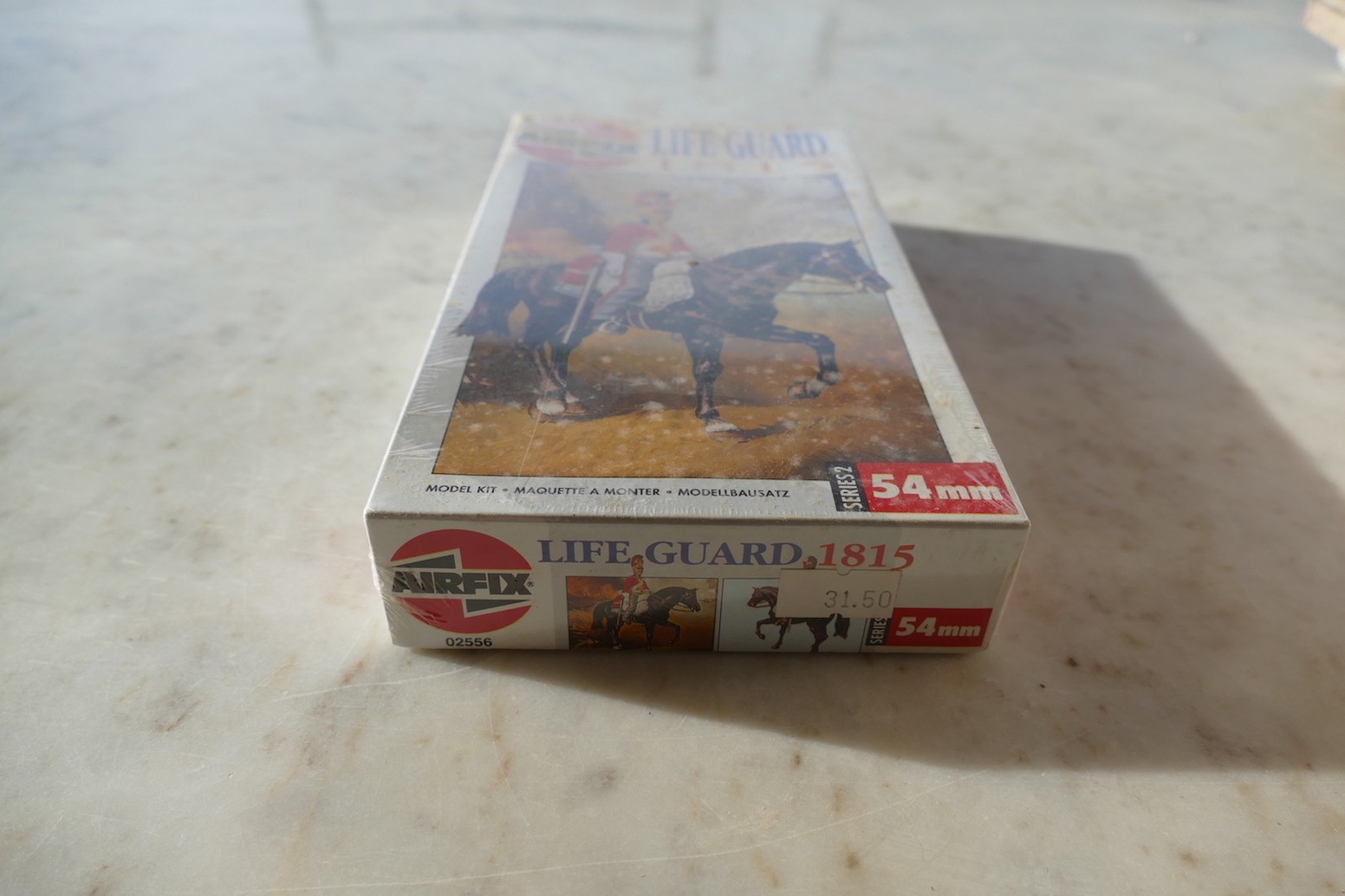 LIFE GUARD 1815  AIRFIX KIT 54 mm sous Blister réf 02556