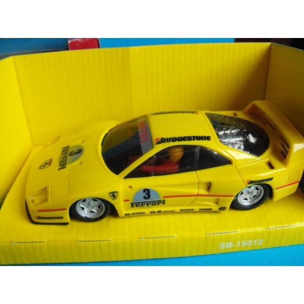 FERRARI F 40 JAUNE SCALEXTRIC EXIN SPAIN