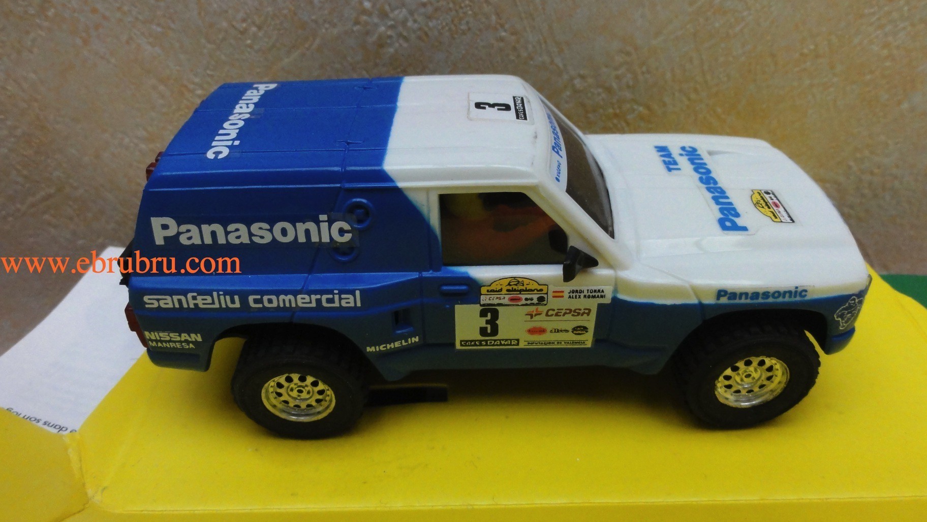 NISSAN PATROL PANASONIC SCALEXTRIC TT EXIN