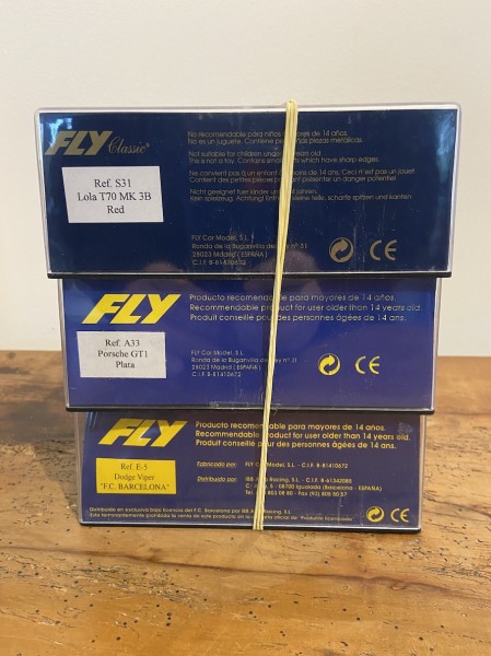 LOLA T70 PORSCHE GT1 DODGE VIPER FLY S31 A33 E5