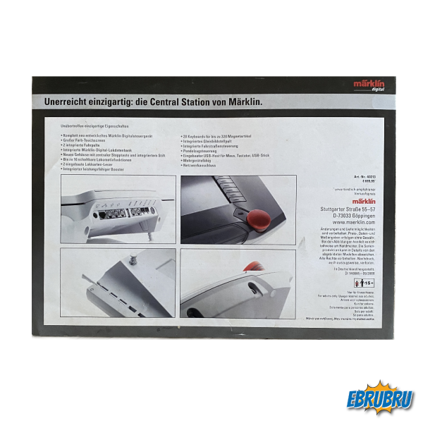 Brochure Central Station MARKLIN 60213