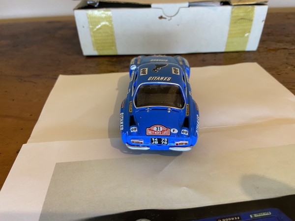 ALPINE A 110 SLOT KIT GITANES MONTE CARLO 1976