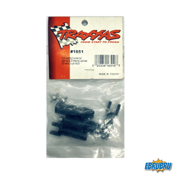 Demi-arbres intérieurs/externes-joints en métal fendus TRAXXAS 1651