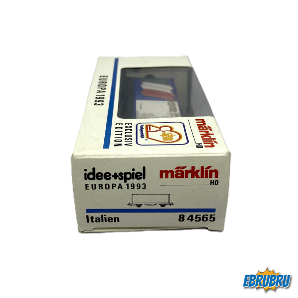 Wagon porte-conteneurs Europe 1993 - Italie - MARKLIN 84565