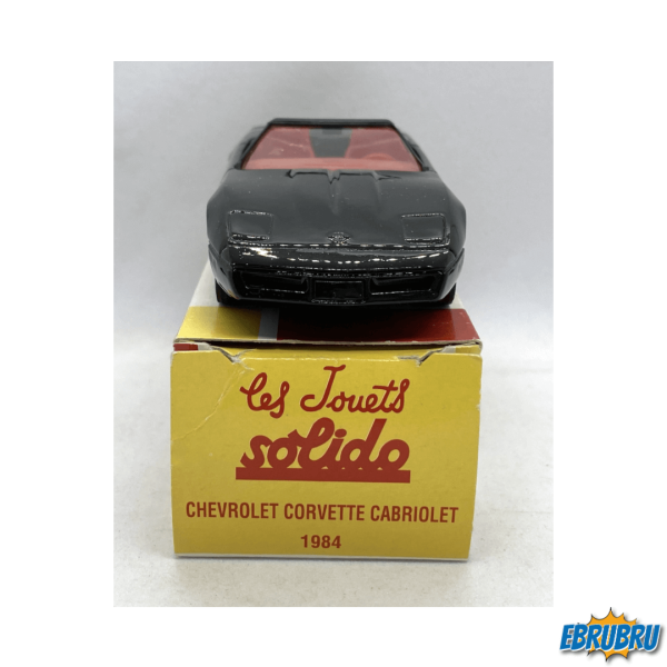 Chevrolet Corvette Cabriolet 1984 SOLIDO Hachette