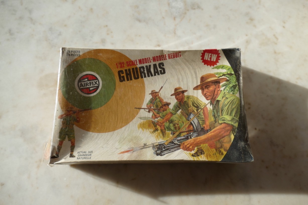 GHURKAS -  29 PIECES AIRFIX 1/32 sous Blister 51471-6