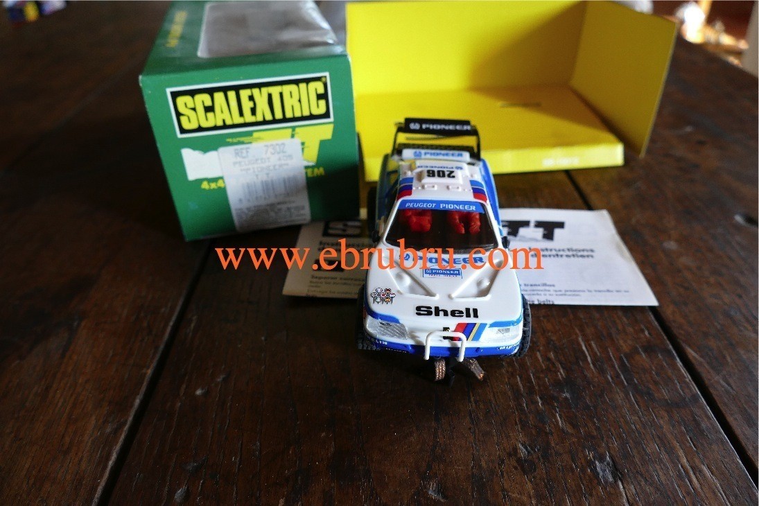 Peugeot 405 Pioneer TT  Scalextric ref 7302