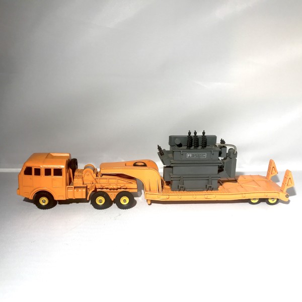 Berliet T6 avec remorque porte transformateur Alstom DINKY TOYS 898