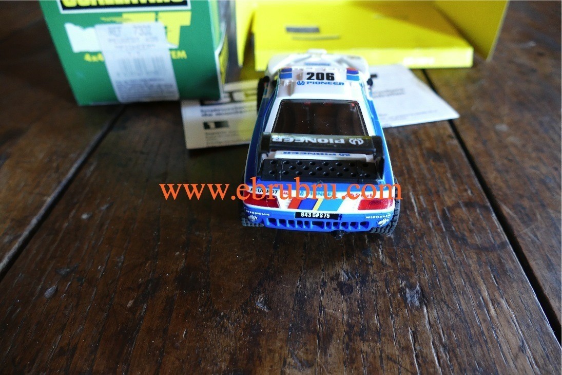 Peugeot 405 Pioneer TT  Scalextric ref 7302