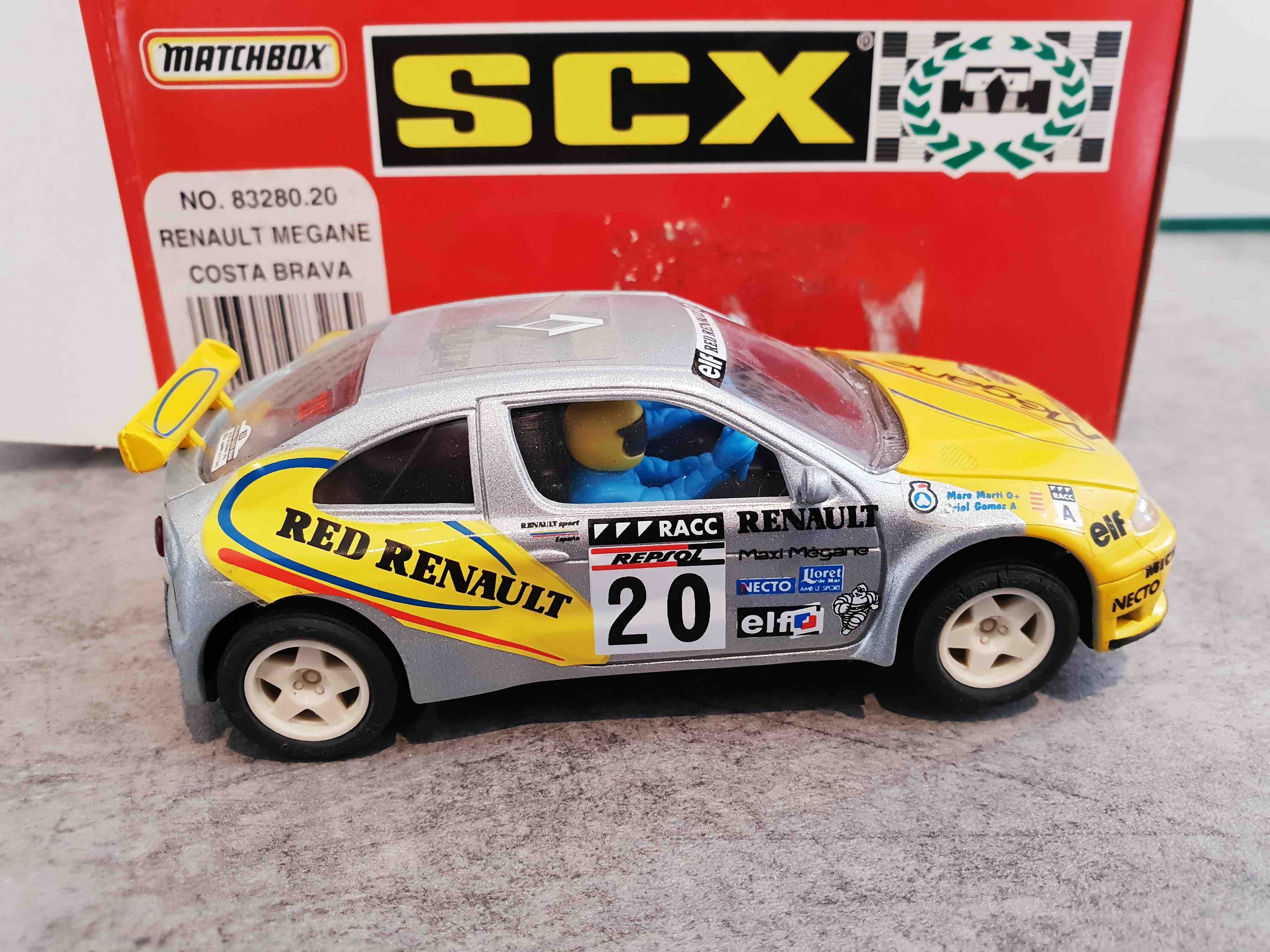 SCALEXTRIC REF 83280.20 RENAULT MEGANE COSTA BRAVA