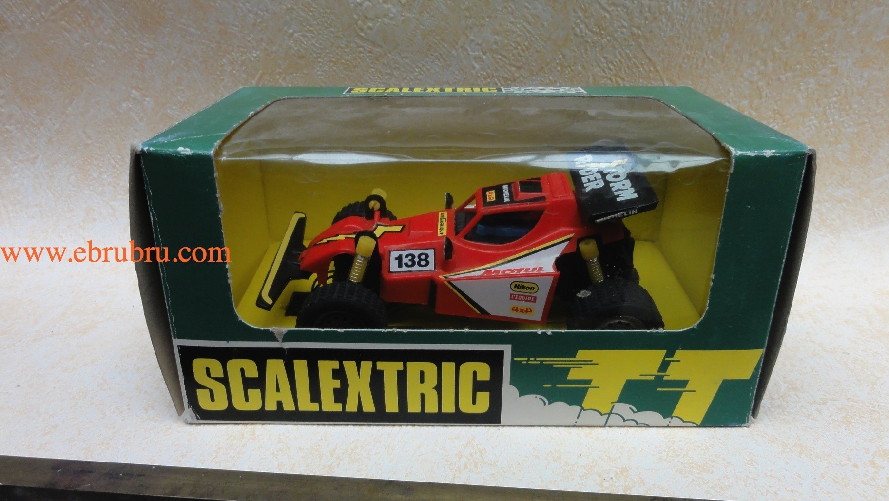 Buggy Storm Rider TT rouge Scalextric ref 7301