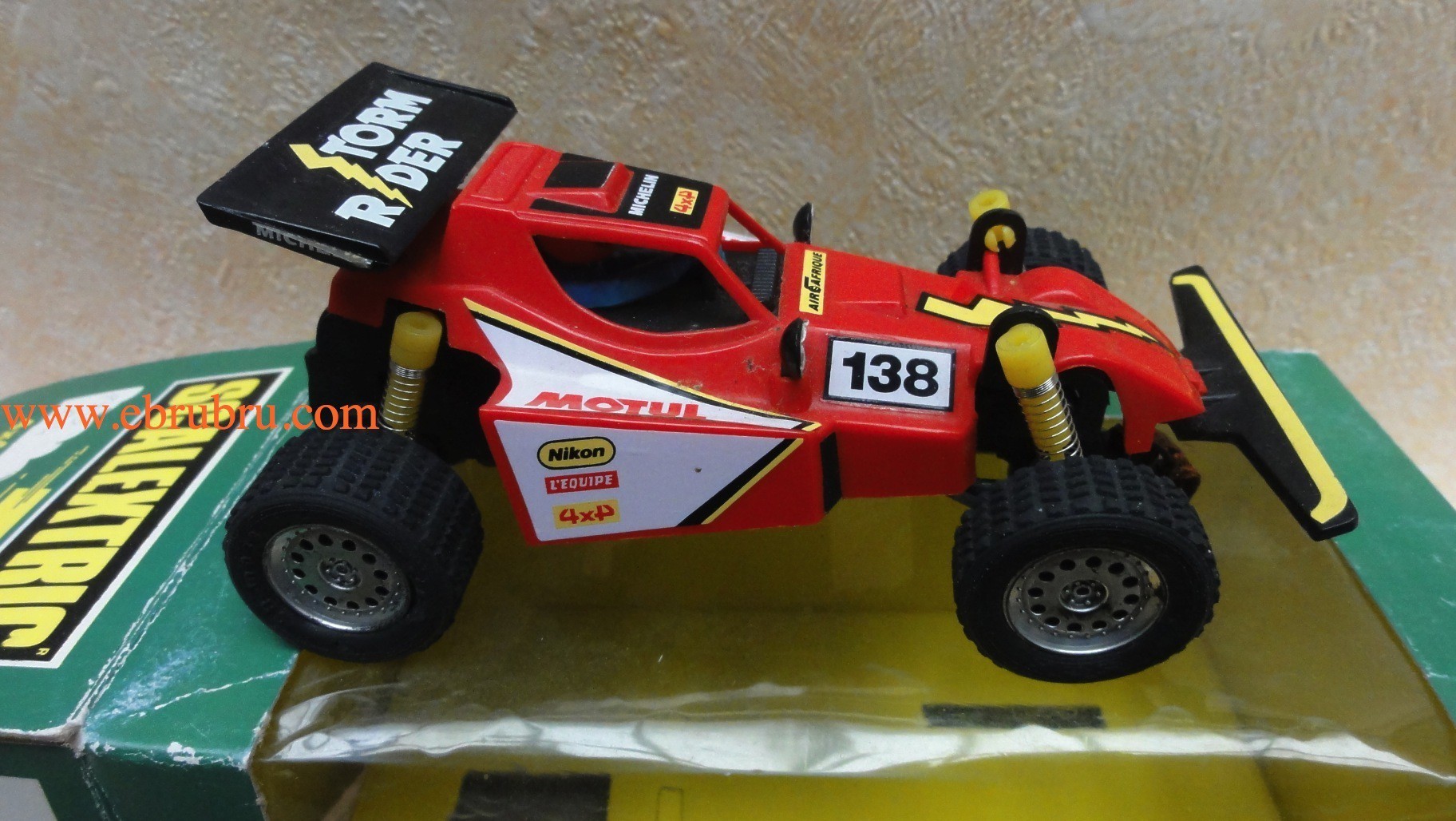 Buggy Storm Rider TT rouge Scalextric ref 7301