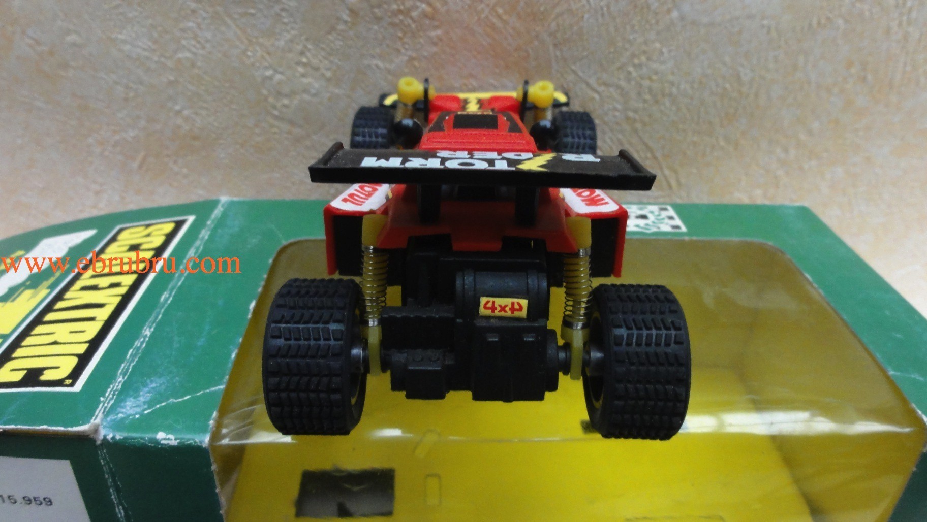 Buggy Storm Rider TT rouge Scalextric ref 7301