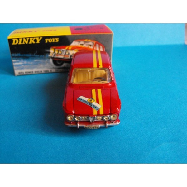 ALFA ROMEO 1600 TI RALLYE DINKY TOYS