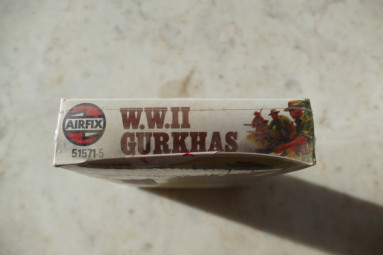 GHURKAS WW II -  14 PIECES AIRFIX 1/32 sous Blister 51571-5