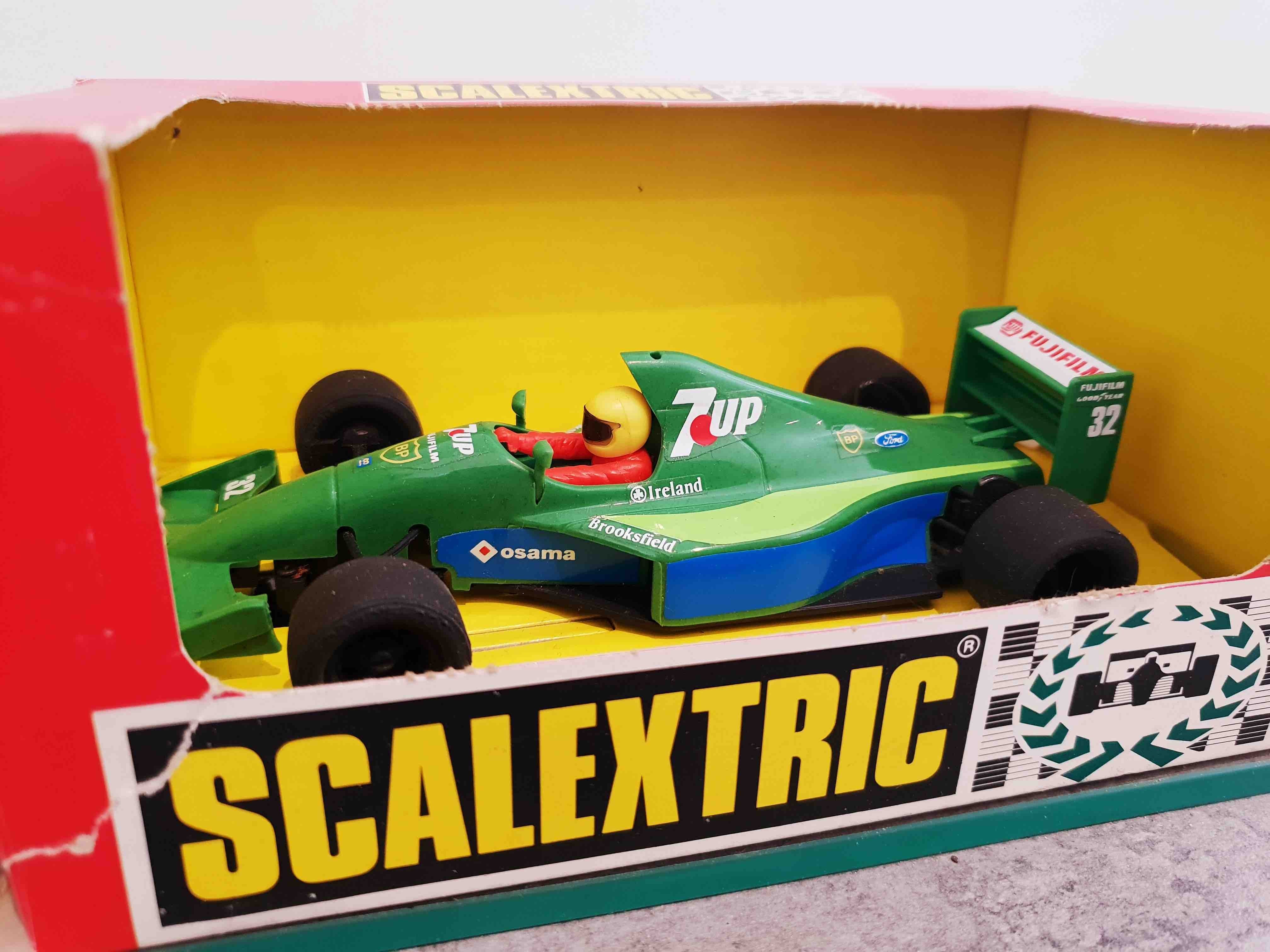 SCALEXTRIC REF 8349 JORDAN F1 SEVEN UP 7 UP