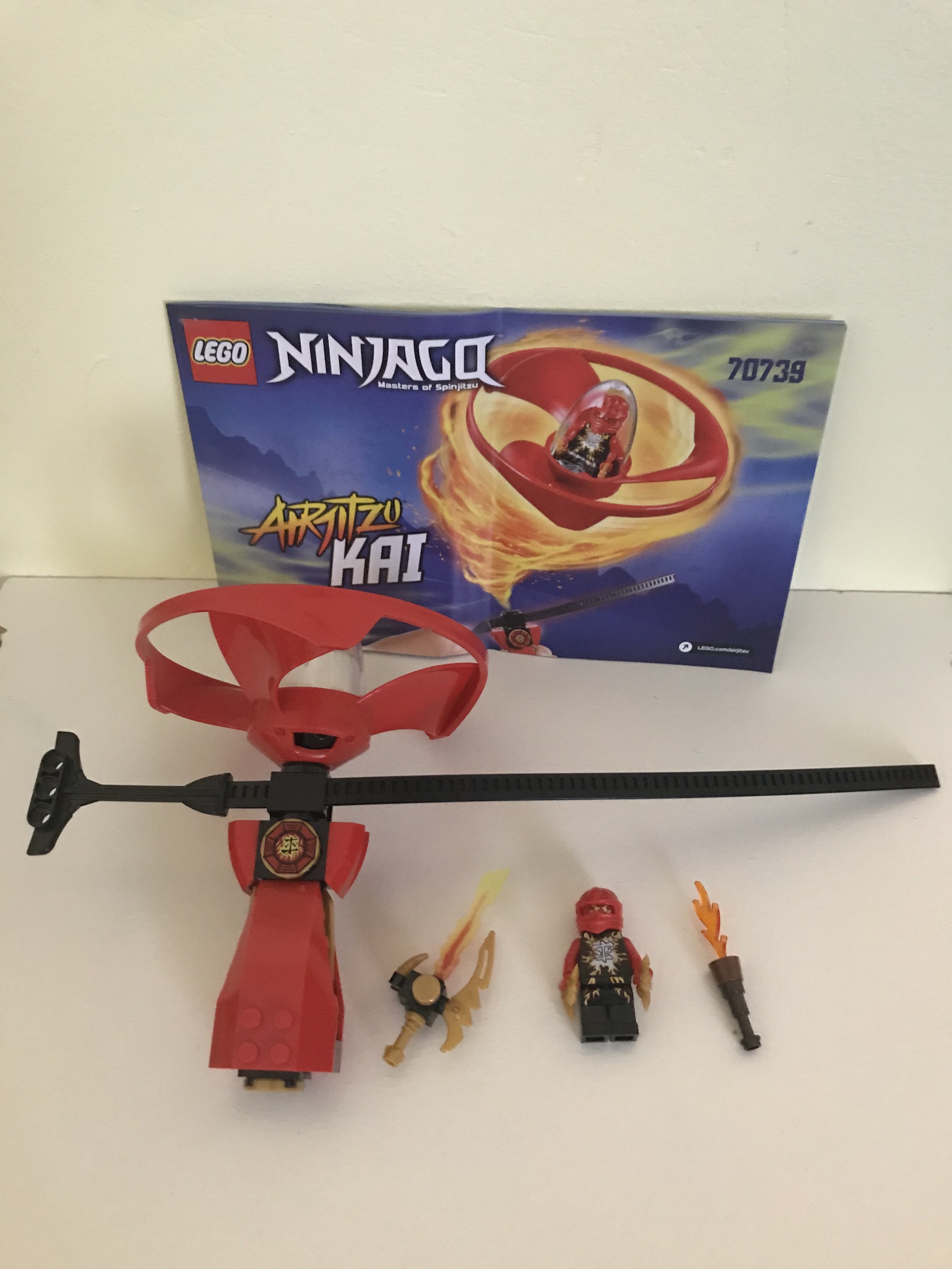 Lego Ninjago 70739 airjitzu Kai