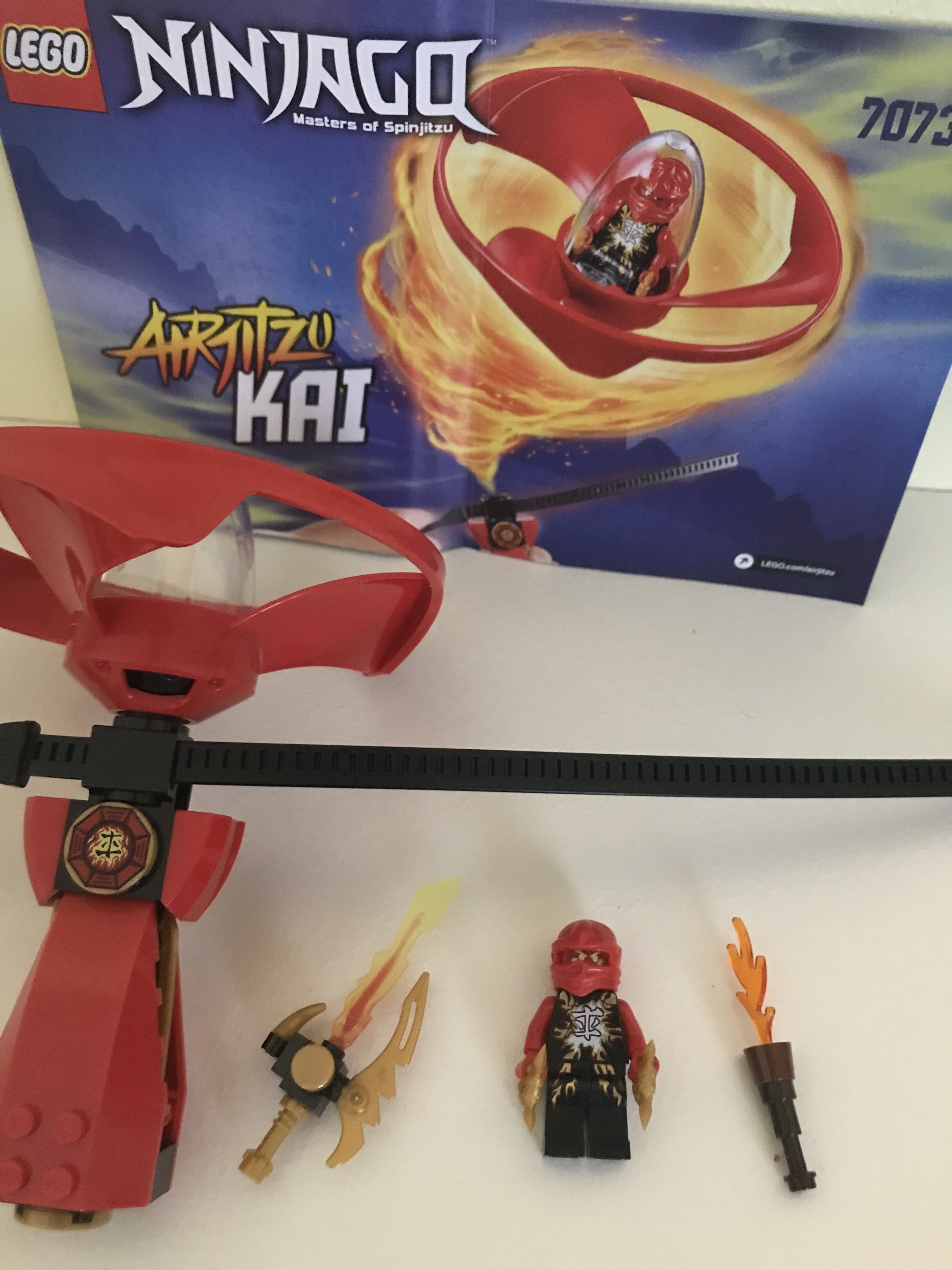 Lego Ninjago 70739 airjitzu Kai