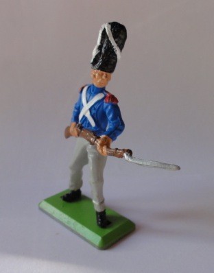 Britains infanterie française guerre napoléonienne fusil bayonette made in Enland