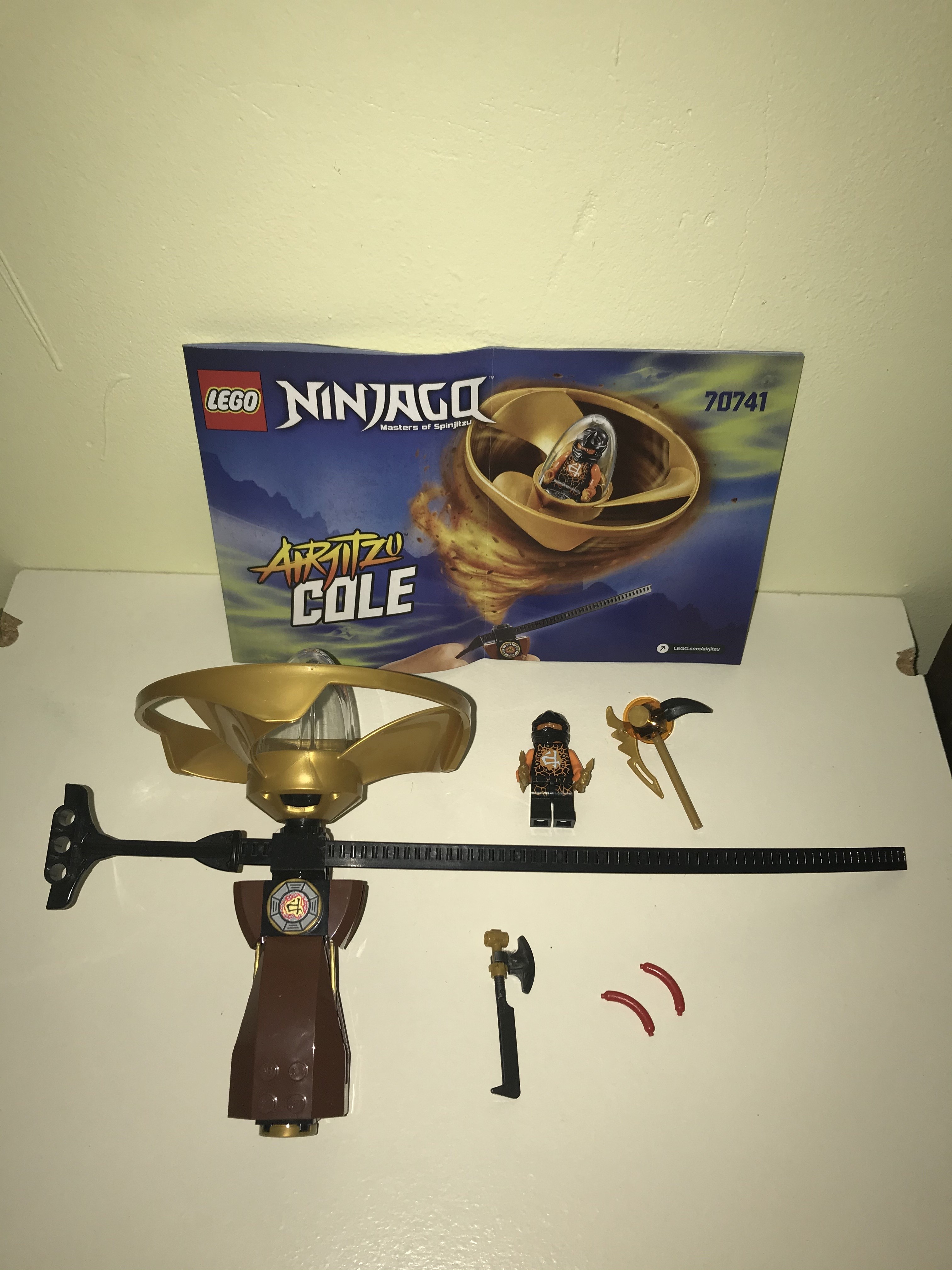 Lego Ninjago 70741 Airjitzu Cole