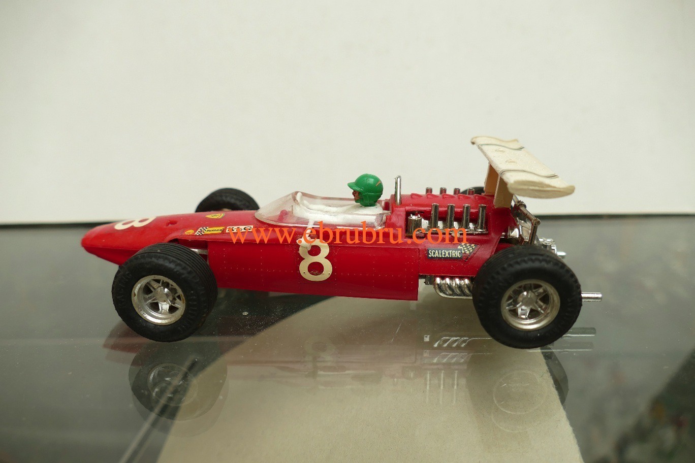 FERRARI V12 F1 ROUGE POWER SLEDGE SCALEXTRIC C9