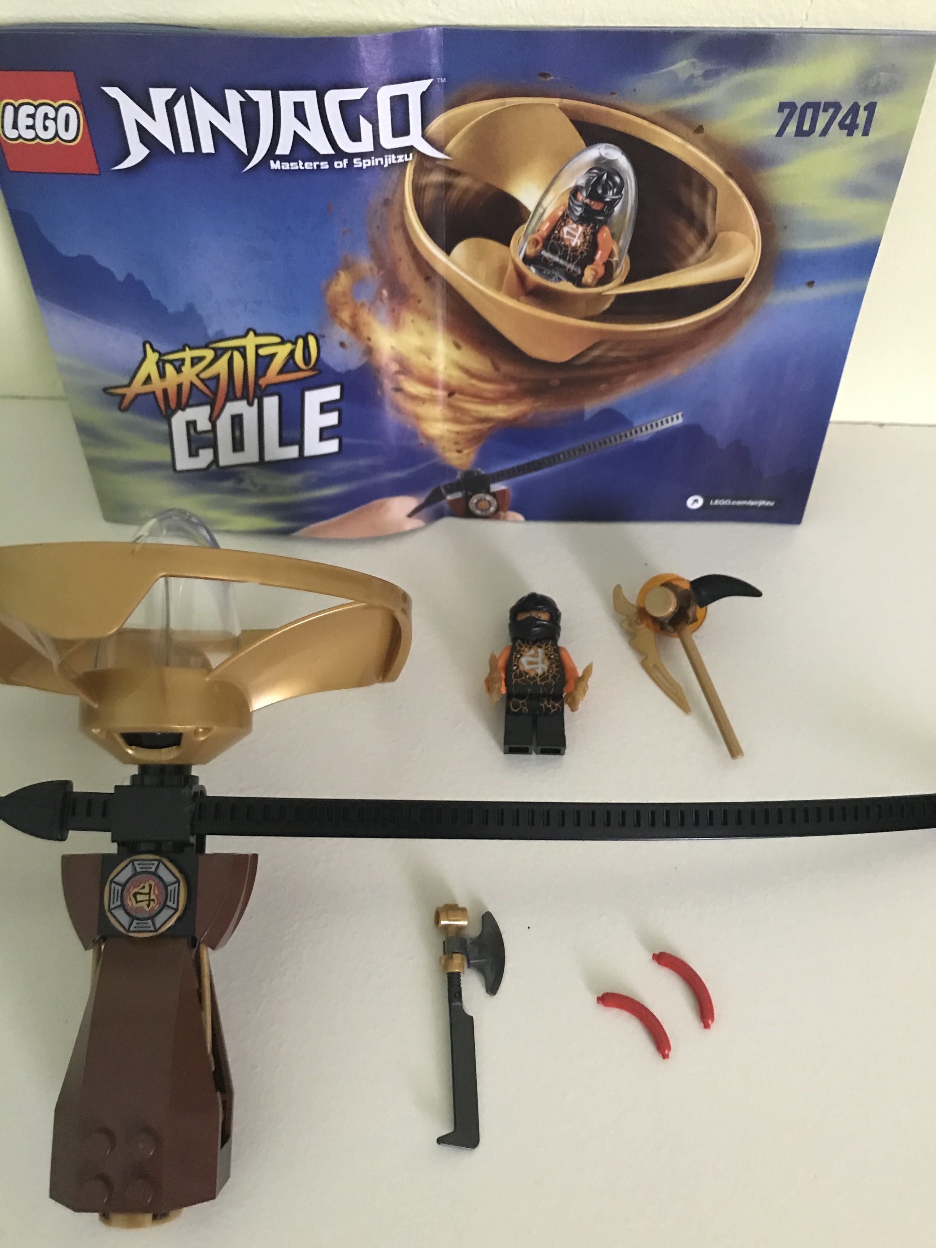 Lego Ninjago 70741 Airjitzu Cole