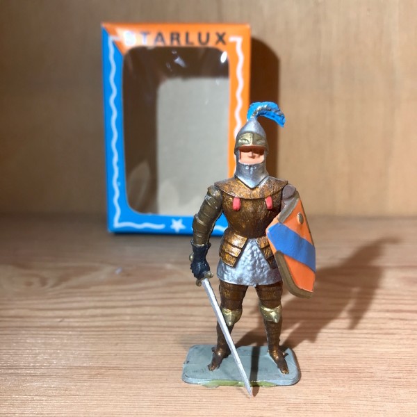 Chevalier en armure avec épée - Pied marron - STARLUX Réf 6012