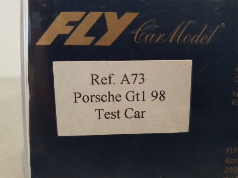 FLY A73 PORSCHE GT1 98 TEST CAR