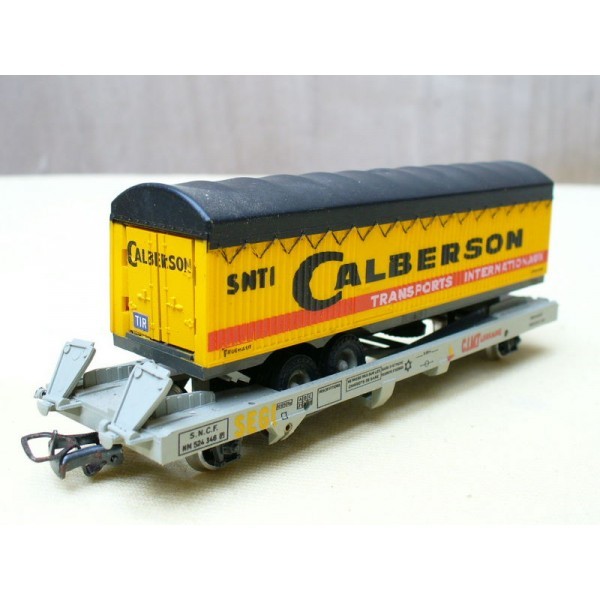 Semi remorque CALBERSON Sncf NM 524346