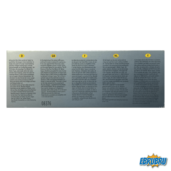 Lotus Cortina Massimo Vezzosi REVELL 08376