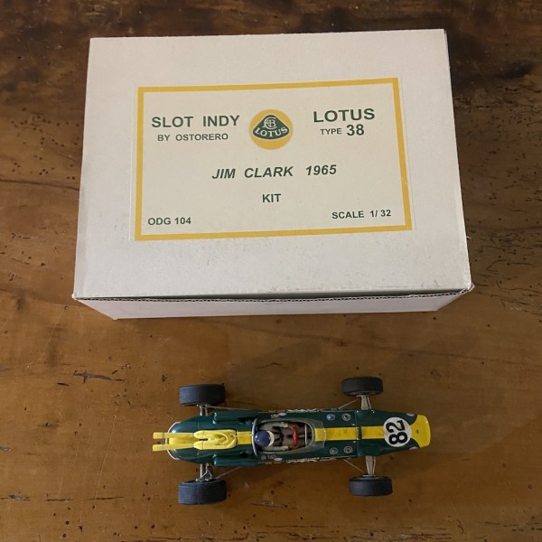 Lotus type 38  OSTORERO 1/32 ODG 104  Slot Indy