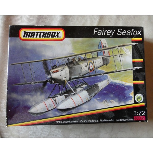 FAIREY SEAFOX 40036 MAQUETTE MATCHBOX 1/72 SCALE KIT