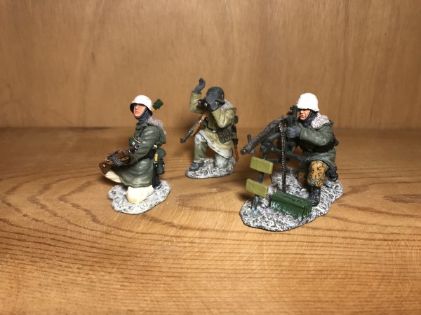 Hiver MG42 Set King & Country WS082 Série Waffen SS