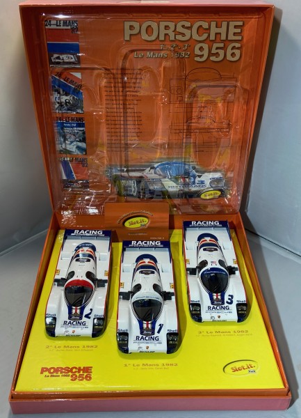 Porsche 956 n.1.2.3 Le Mans 1982 Rothmans Slot It SICW02